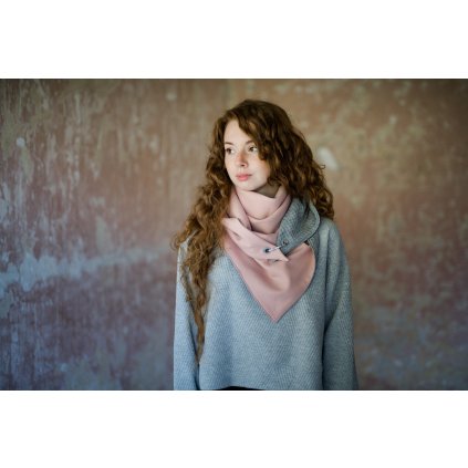 Šátek Adell UniQ Růžový