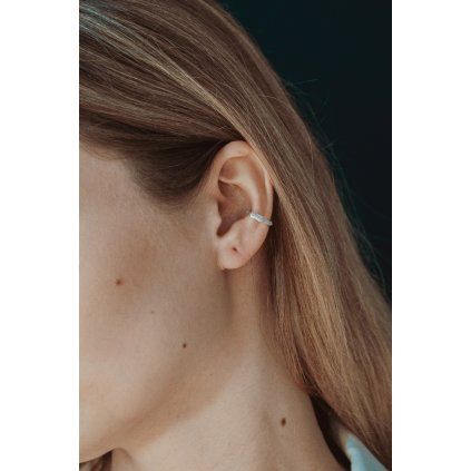 Náušnice Cuff Monika Tomulcová Lamellae XVII