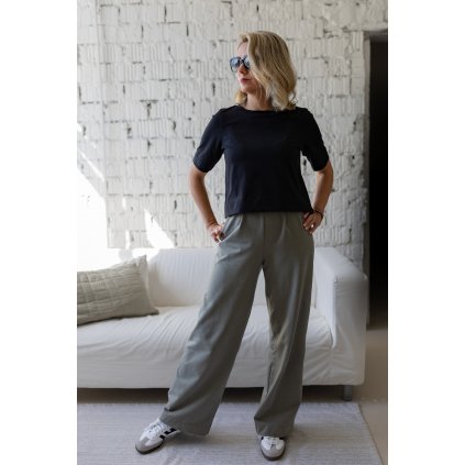 Kalhoty Kyšky Lišky Khaki