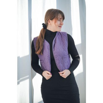 Vesta Minile Crop-top Violet