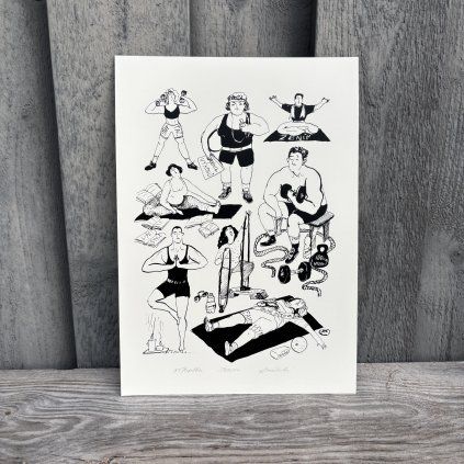 Grafika Stellion Posilka