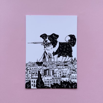 Tisk Phantoms in Prague Dogzilla