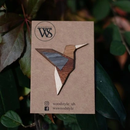 Brož Wood Style Kolibřík