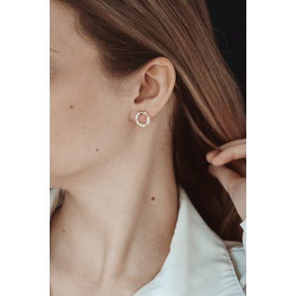 Náušnice Monika Tomulcová Lamellae XX