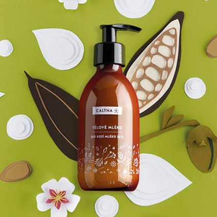 Tělové mléko Caltha Kozí