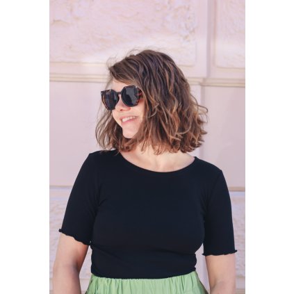 Tričko Minile Shape Black