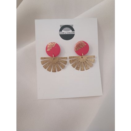 Náušnice Fiori e colori Design Medium