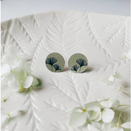 Ginkgo kruhy zlaté hladké 01