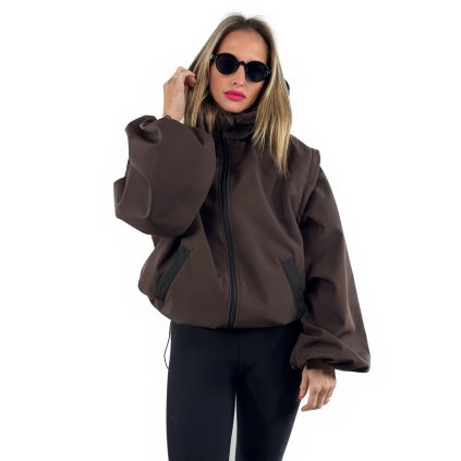 Bunda 2v1 hneda 3 9 11zon