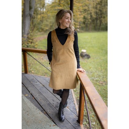 Šaty Kyšky Lišky Greta Hořčicové