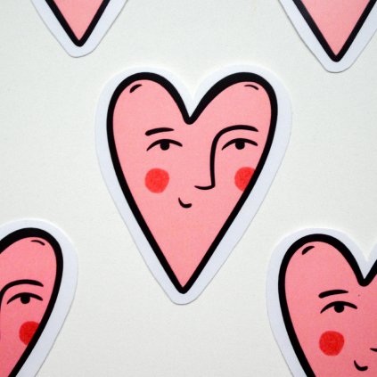 Růžový srdcař (2)