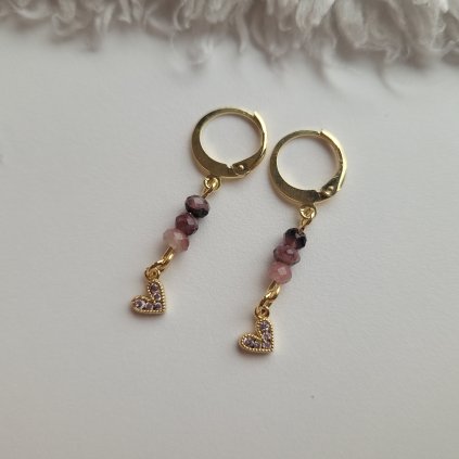 Náušnice My Cramec Turmalín