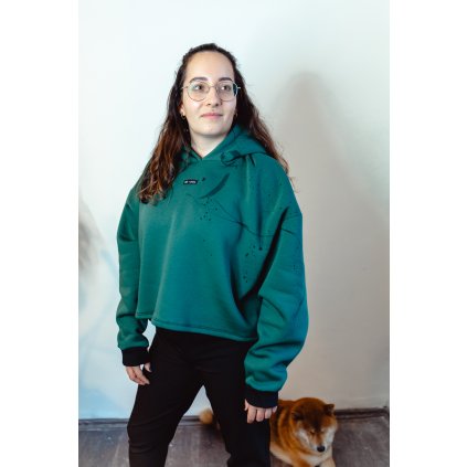 Mikina Flek Zelená N°1