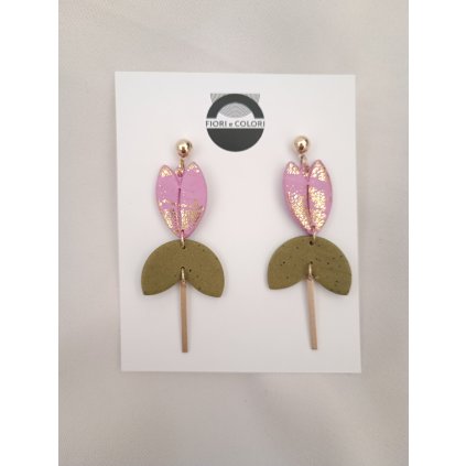 Náušnice Fiori e colori Design Big