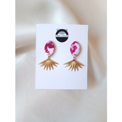 Náušnice Fiori e colori Design Medium