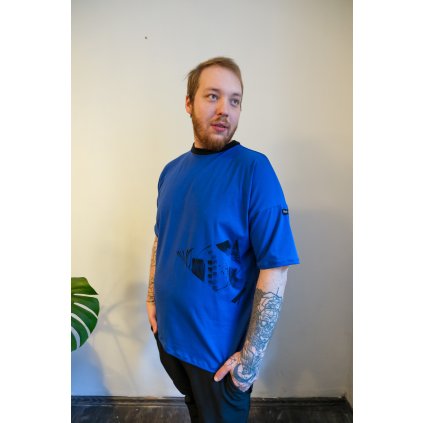 Tričko Flek Store Modré