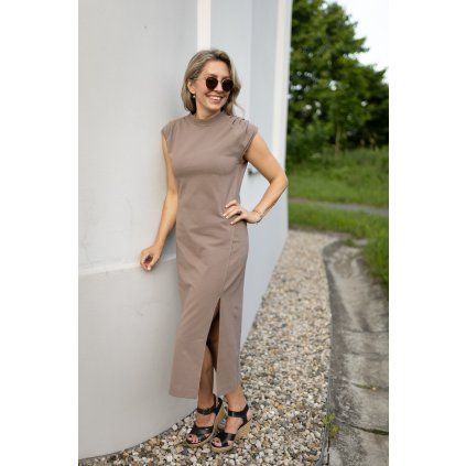Šaty Kyšky Lišky Grace Cappuccino
