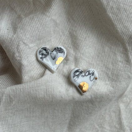 Náušnice Vlastně Ladné Srdce