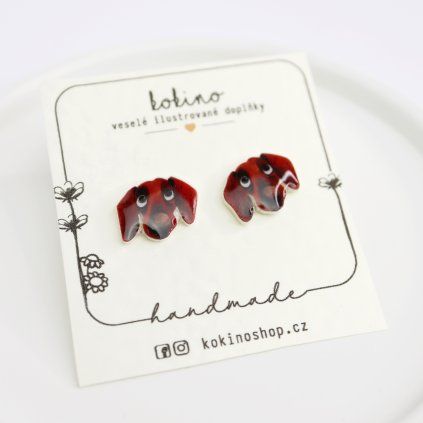 Náušnice Kokino Pejsci