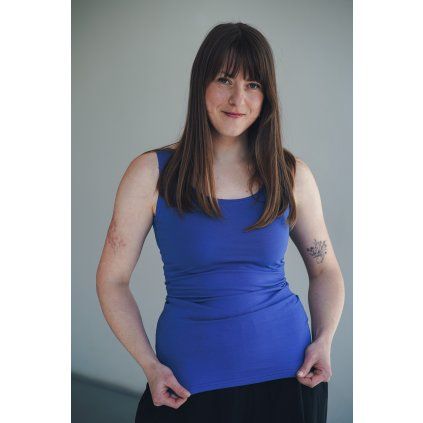 Tílko Minile Oboustranné Cobalt