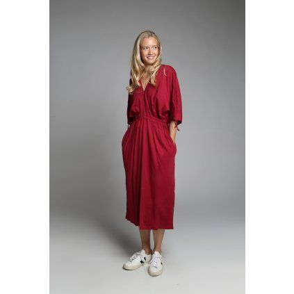 Šaty Appre Vínové