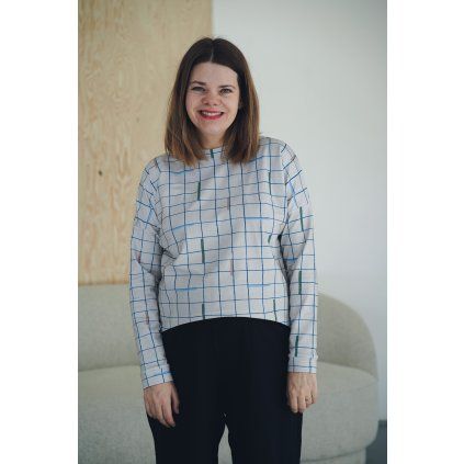 Mikina Minile Crop Frame