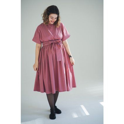 Šaty Minile Wide Blush