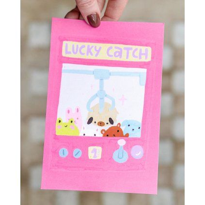 pohlednice Lucky