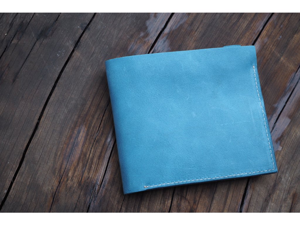 Peněženka Wood Style Modrá