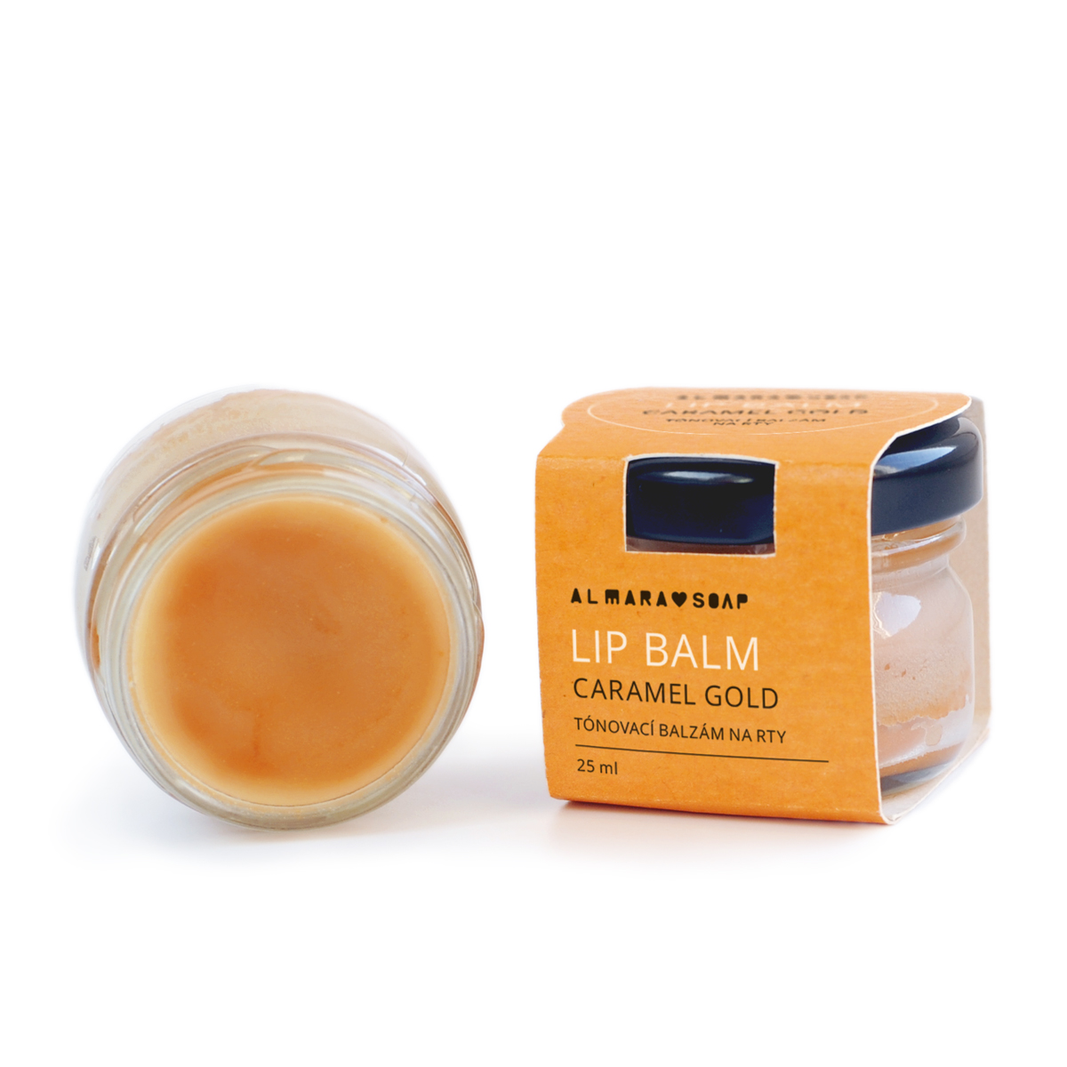 Balzám na rty Almara Soap Caramel Gold