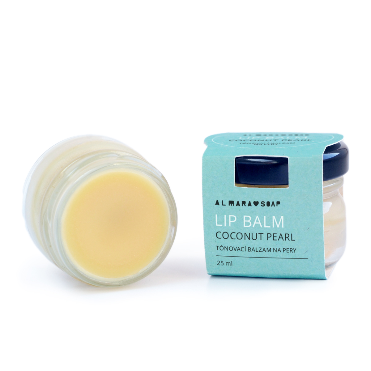 Balzám na rty Almara Soap Coconut Pearl