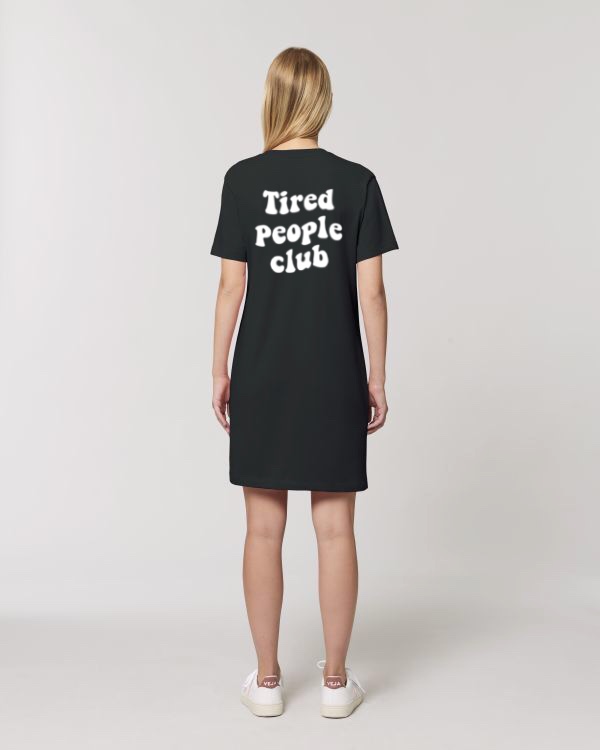 Šaty The Samesh Tired People Club černé Velikost: XL
