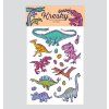 Tetování dočasné Kresky Dinosauři