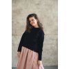 40806 13 mikina minile crop black