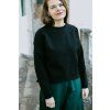 40806 9 mikina minile crop black