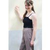 52027 18 tilko minile crop top black