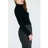 57605 3 tricko minile roll long black