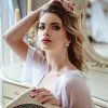 57854 4 nausnice doruzova romanticke tulipany vice barev