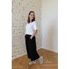 59310 2 kalhoty kysky lisky culottes cerne