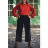60350 4 kalhoty minile culottes manchester black