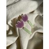 Náušnice No-Ni Ateliér Flóra Tulipány