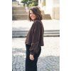 67272 3 mikina minile fluff dark brown