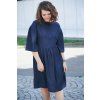 67485 14 saty minile parade zip tencel denim