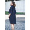 67485 4 saty minile parade zip tencel denim