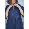 67485 6 saty minile parade zip tencel denim