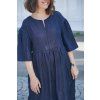 67485 8 saty minile parade zip tencel denim