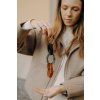 69917 naramek wood style propletany cerny
