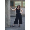 Overal Minile Cross Linen Black