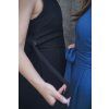 Overal Minile Cross Linen Black