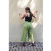 72275 10 kalhoty minile culottes poplin lime